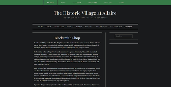 The Historic Village at Allaire