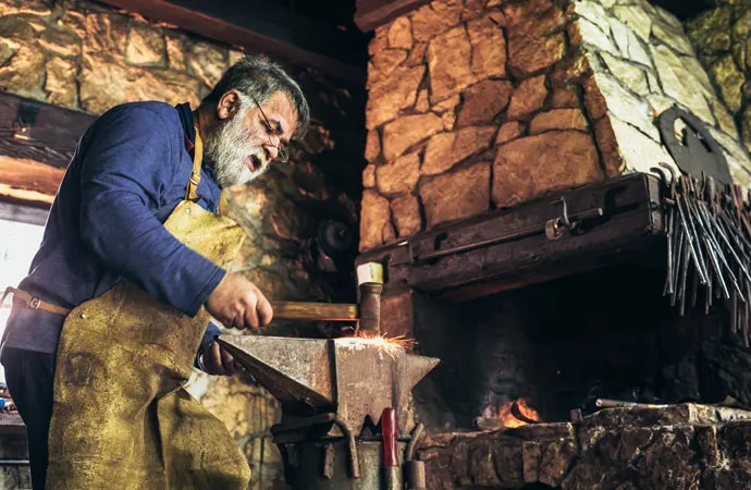 Become An Apprentice for A Renowned Blacksmith