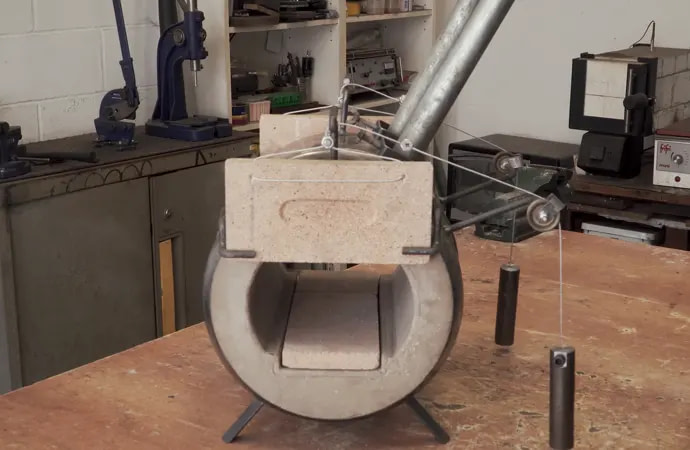 What Does a Gas Forge Consist of?