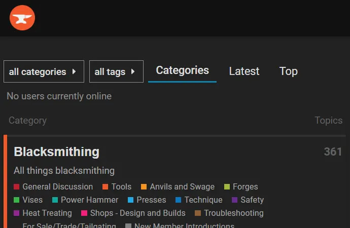 Blacksmith Forums