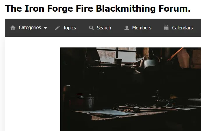 The Iron Forge Fire Blacksmithing Forum