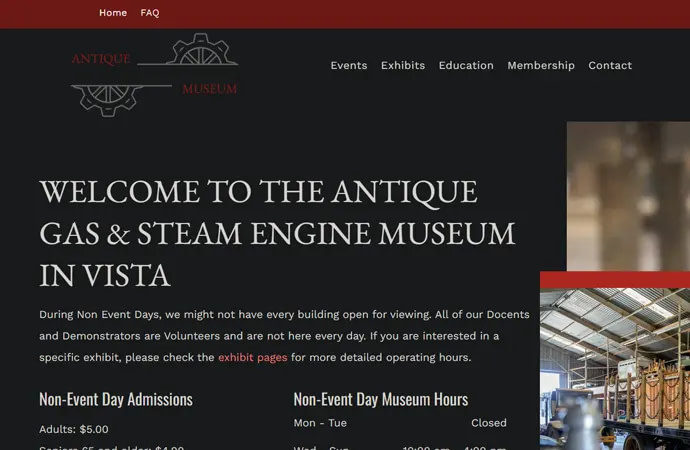 The Antique Gas & Steam Engine Museum